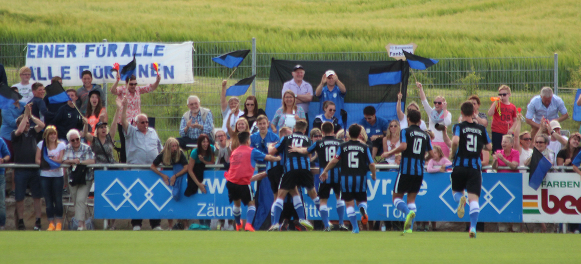 Bammental feiert seine 1:0 Führung