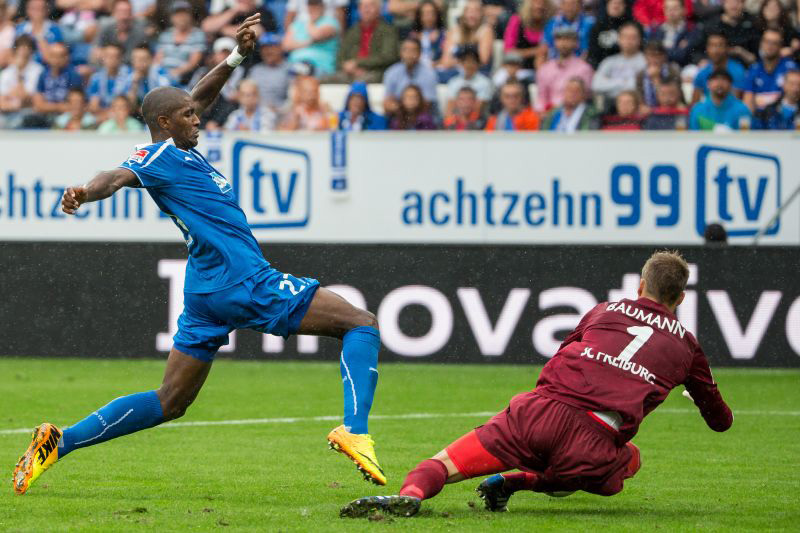 Anthony Modeste gegen Oliver Baumann