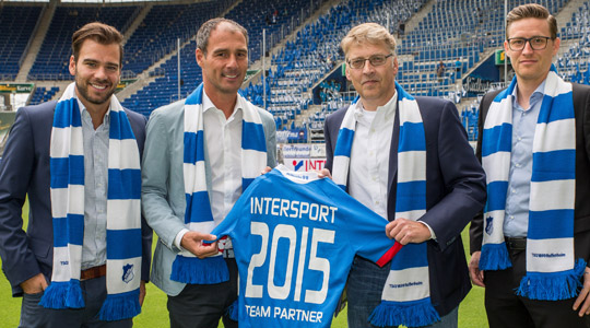 IINTERSPORT und TSG 1899 Hoffenheim in neuer Partnerschaft