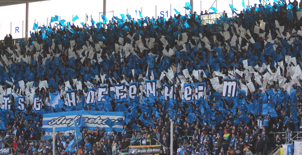 BWA-Foto Fanchoreographie