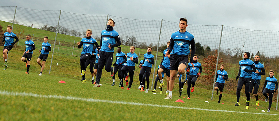 Trainingsauftakt von Hoffenheims U23