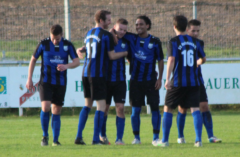 Der SV Rohrbach/S. feiert weiterhin seine Führungsposition in der Kreisliga