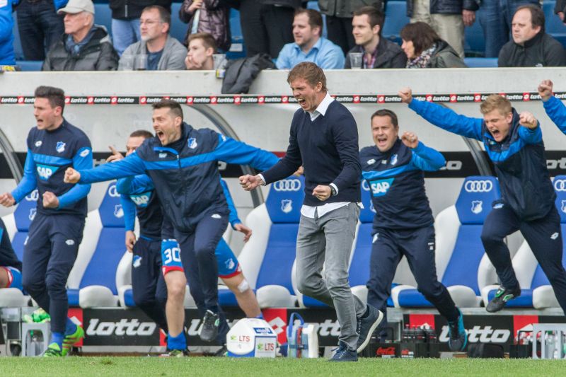 Julian Nagelsmann und sein Team können den Klassenerhalt feiern