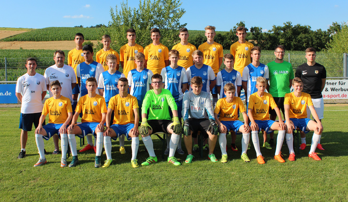 B-Junioren-Spielerkader der SG Rohrbach/Sinsheim 2016/17