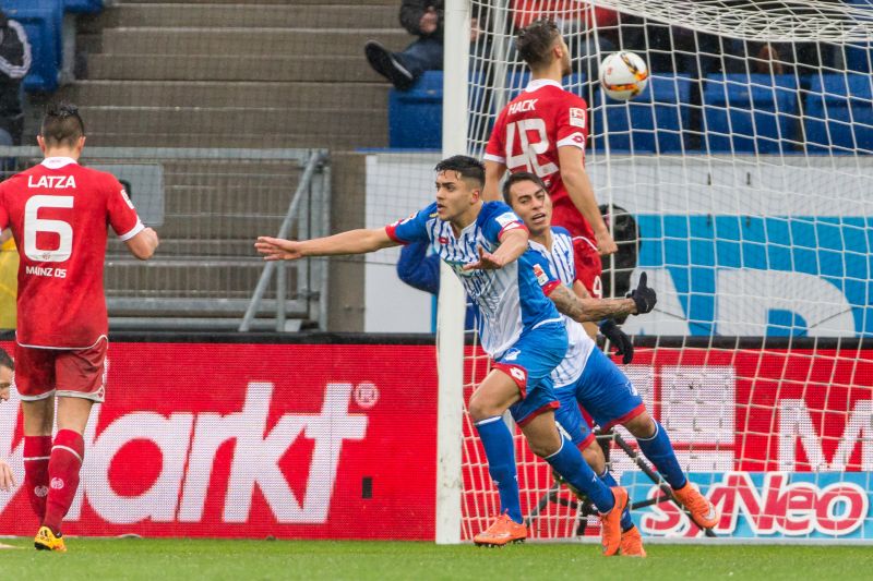 Nadiem Amiri jubelt nach seinem Tor beim letzten 3:2 Heimerfolg der TSG