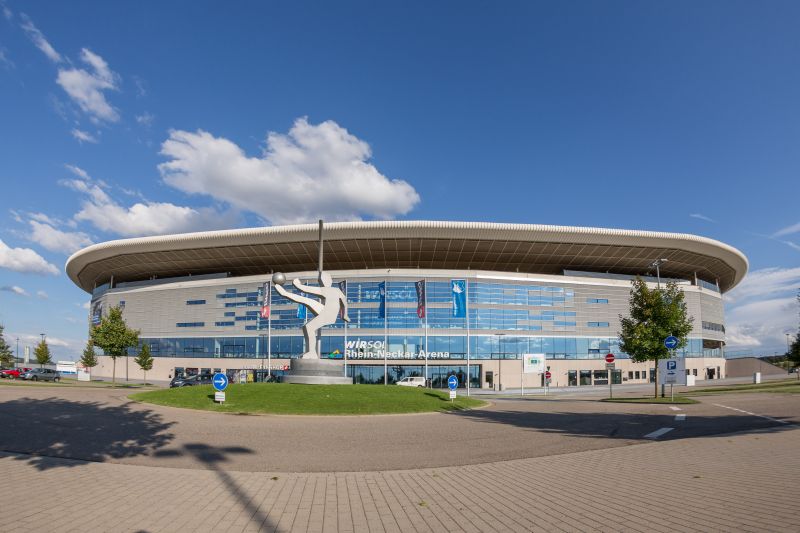 Die Sinsheimer Wirsol Rhein-Neckar-Arena