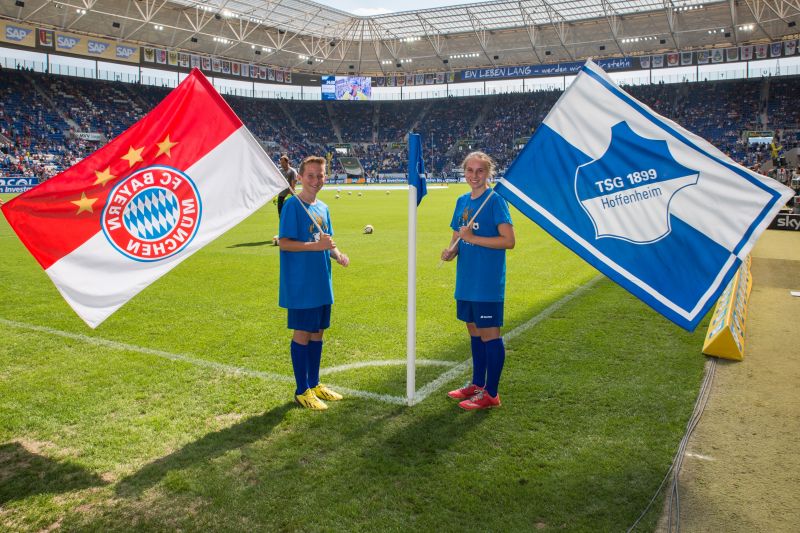Hochspannung herrscht am Dienstagabend in Sinsheim, wenn Hoffenheim auf die Bayern trifft. treffen.