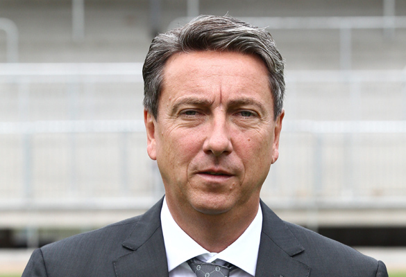 Jürgen Machmeier ist vom Klassenerhalt seines SV Sandhausen total überzeugt