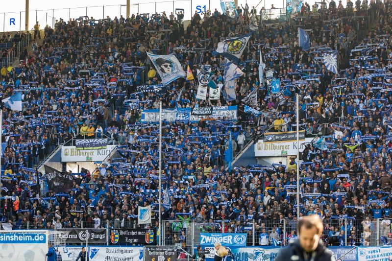 Trotz schwachem Zuschauerinteresse wird die Fankurve voll sein