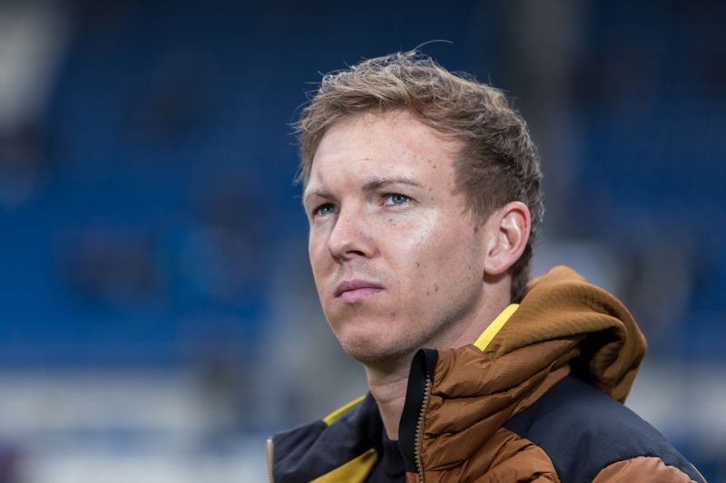 Ein nachdenklicher Julian Nagelsmann. Über seine weiteren beruflichen Stationen wird viel spekuliert.