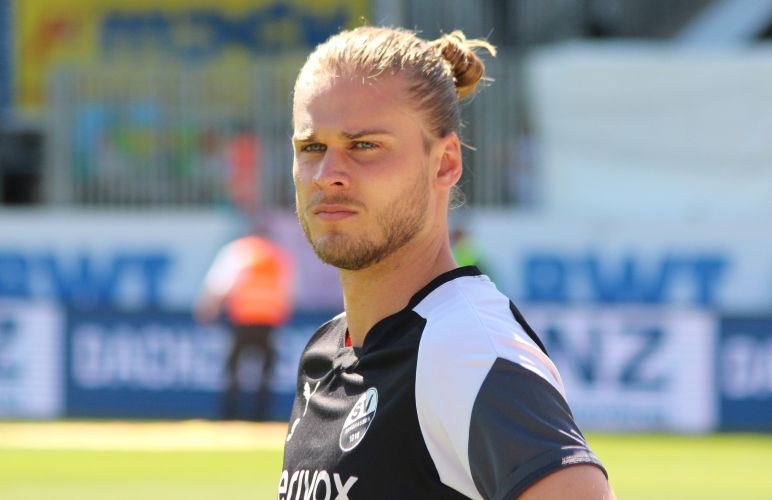 Rurik Gislason hat sich durch gute Leistungen für den SV Sandhausen mit einer WM-Nominierung belohnt