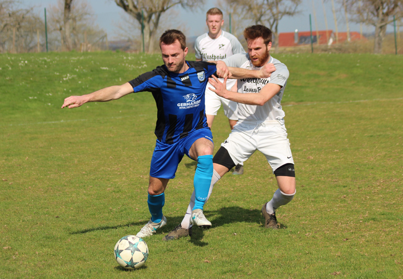 Dowalil (li.) macht mit dem 3:0 den wichtigen Auswärtsdreier perfekt