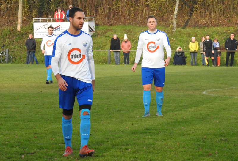 Marvin Ziegler und Rico Unser (re.) wechseln in der neuen Saison als Spielertrainer zum TSV Dühren