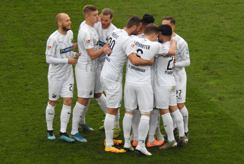 Torjubel beim SV Sandhausen
