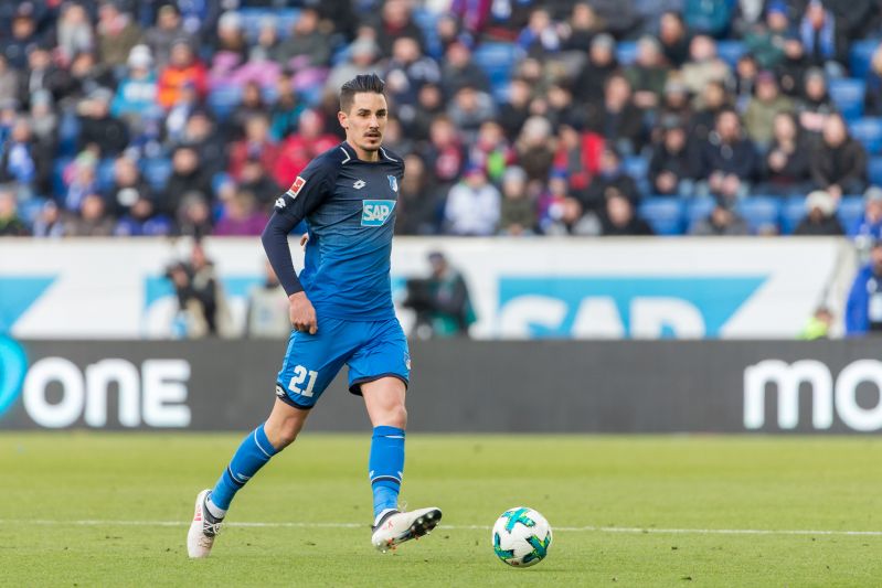 Benjamin Hübner traf für die TSG zur 1:0-Führung