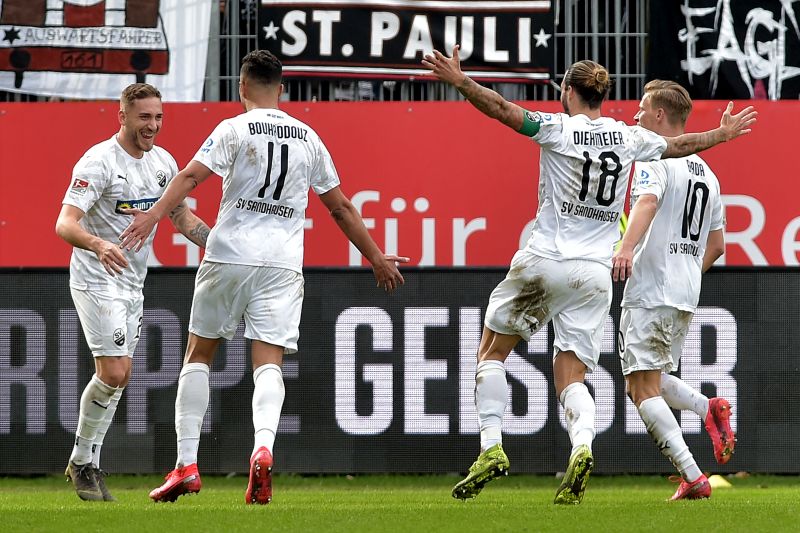 Torjubel beim SV Sandhausen