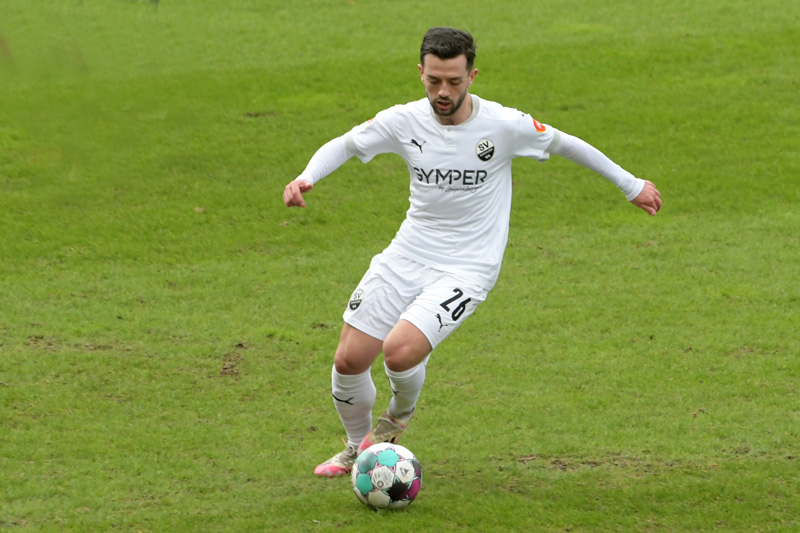 Halimit brachte den SV Sandhausen nach einer Viertelstunde in Führung