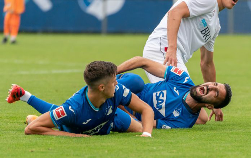 Schmerzhaftes und unnötiges Europapokal-Aus für die TSG Hoffenheim: Links Baumgartner, rechts Dabbur