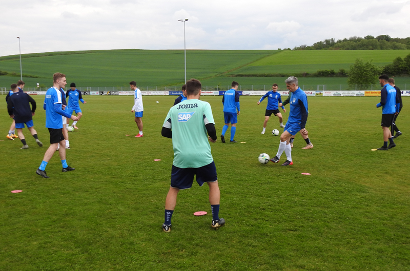 Trainingsauftakt beim Sinsheimer Kreisligisten SV Rohrbach/S.