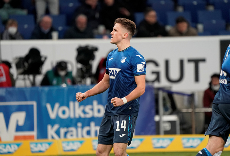 Doppeltorschütze Baumgartner war Hoffenheims gefeierter Derby-Held