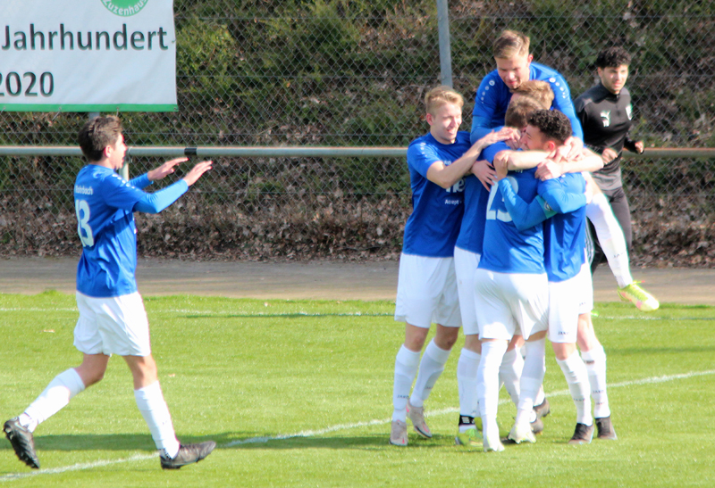 Torjubel nach dem 2:0