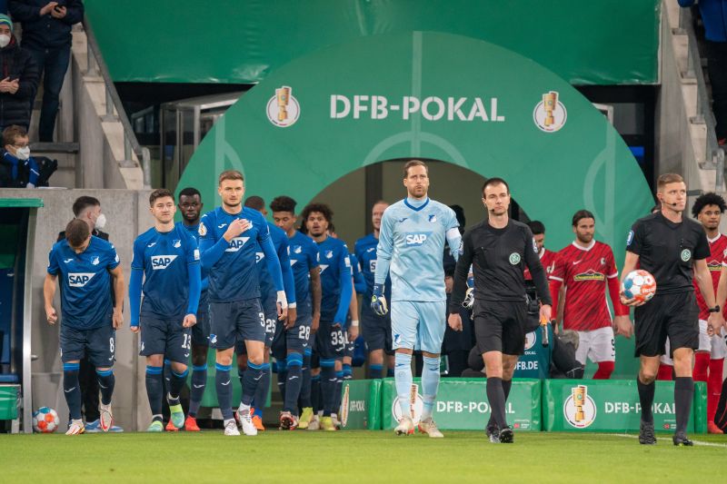 Torhüter Baumann wartet weiter auf seinen 100. Pflichtspielsieg im TSG-Dress
