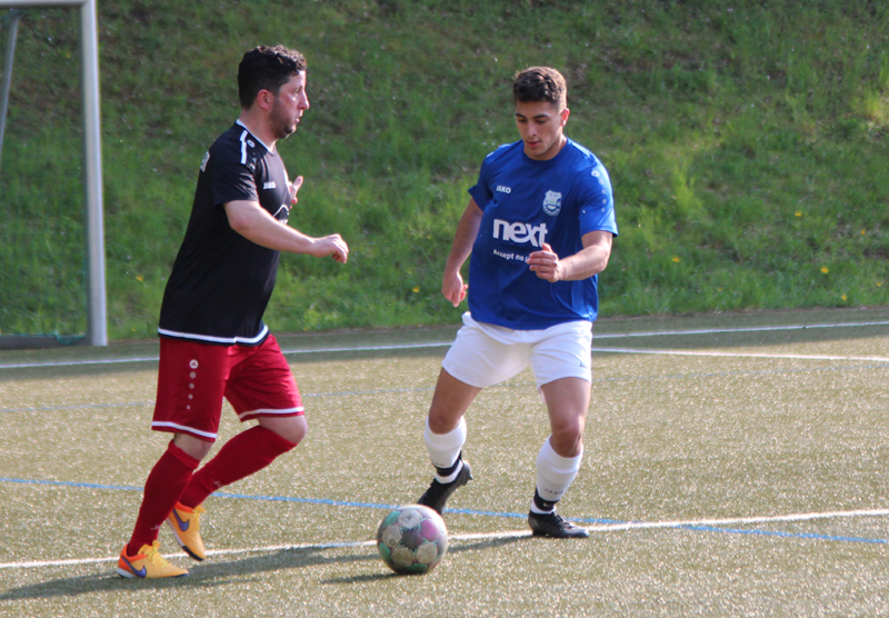 Nachwuchsspieler Aras (re.) machte ein gutes Spiel