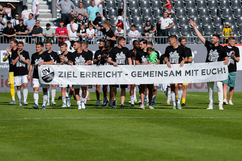 Dank an die Fans