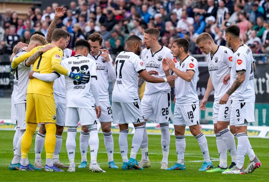 Der SV Sandhausen ist aktuell das fünftbeste Rückrundenteam