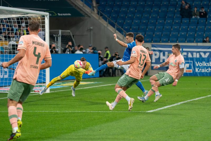Es fehlte an Präzision und Effizienz – TSG unterliegt cleveren Bremern 1:2