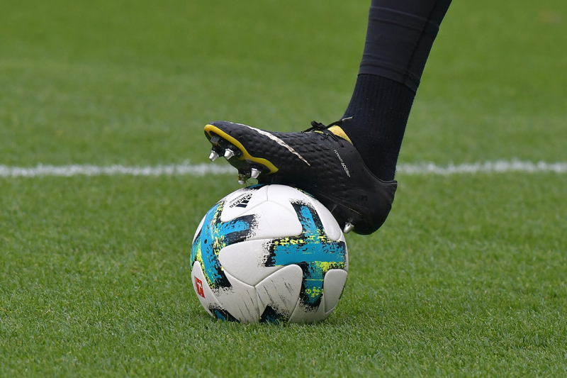 Fuß am Ball