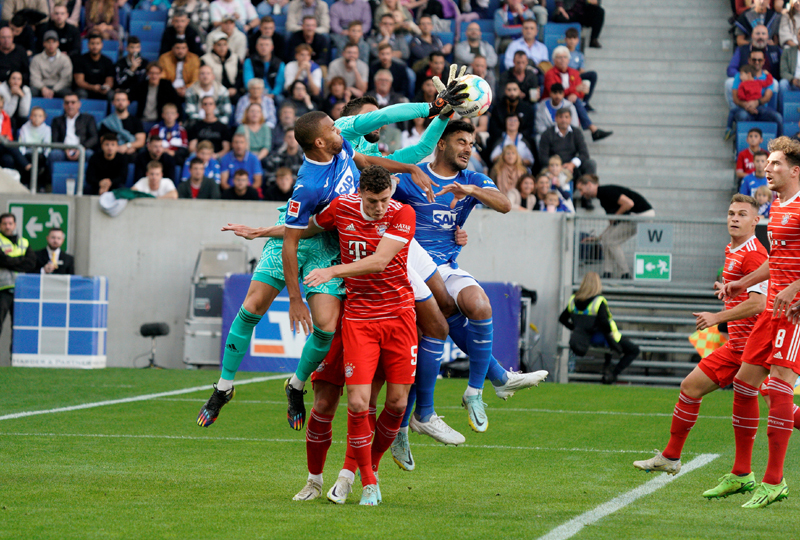 Hoffenheim konnte seine Möglichkeiten gegen den Rekordmeister nicht nutzen