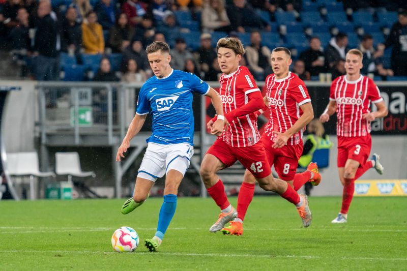 Antreiber Baumgartner (li.) wird der TSG in Freiburg fehlen