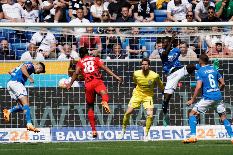 Hoffenheim siegt mit viel Kampf und Leidenschaft 3:1 über Frankfurt